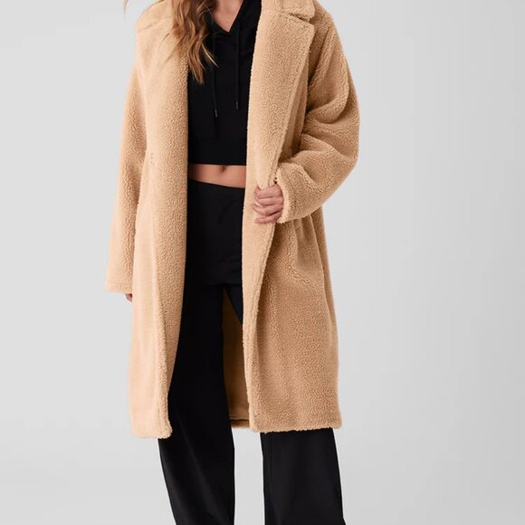 ALO Yoga Jackets & Blazers - alo Oversized Sherpa Trench Coat Sz XS/2-4